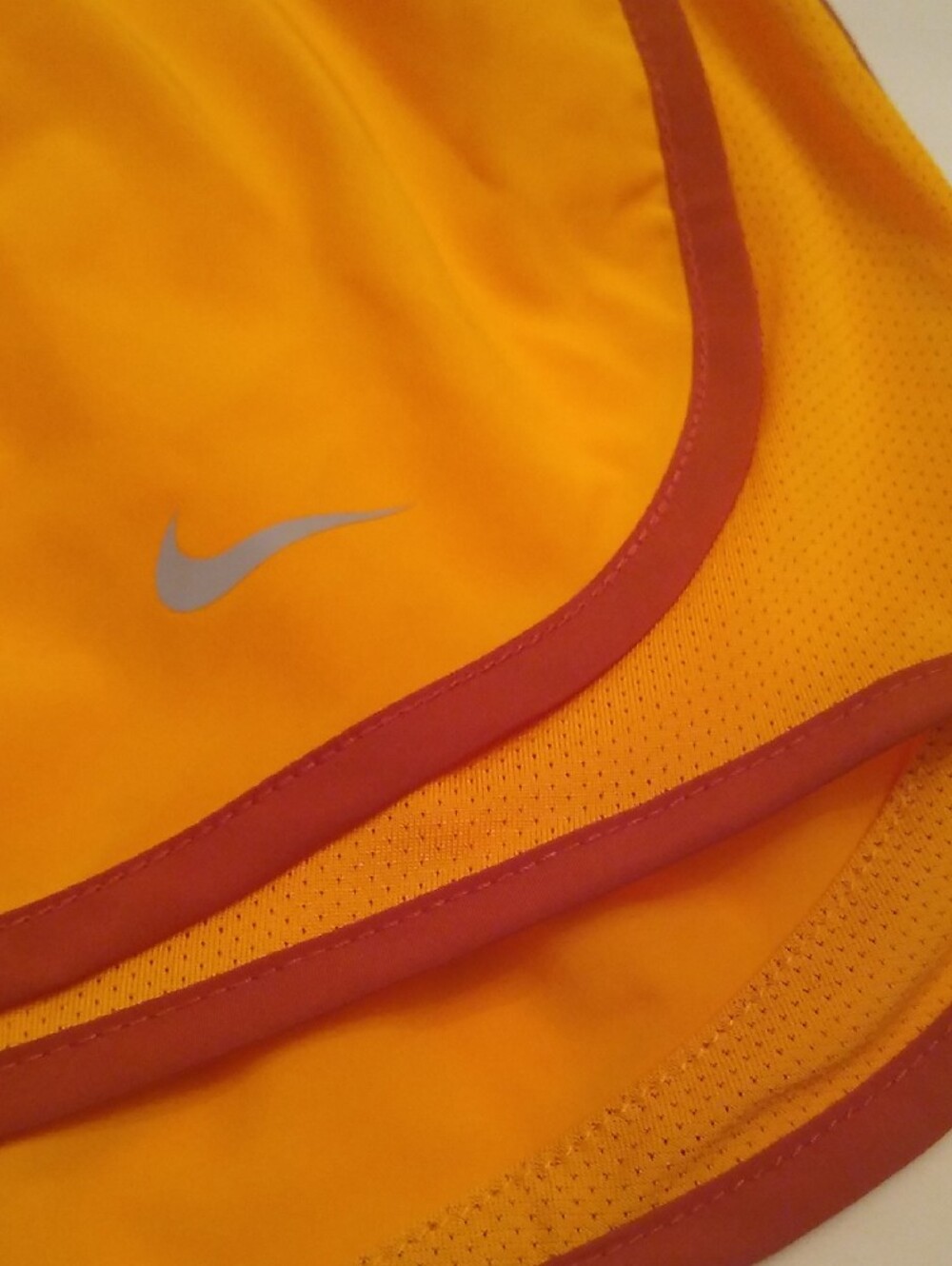Nike Bright Orange Athletic Shorts - Picture 2 of 7